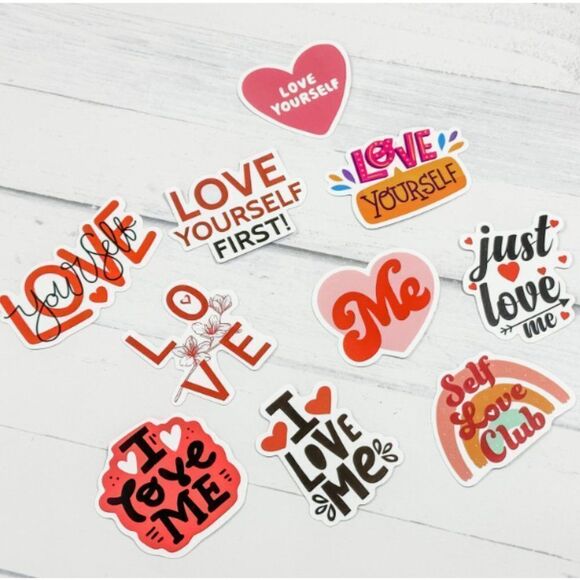 Self Love Stickers - Pack of 10 - Picture 4 of 14